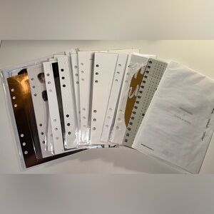 Cloth and Paper Assorted Planner Dashboard